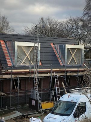 Woning Hulst dakkapel zink